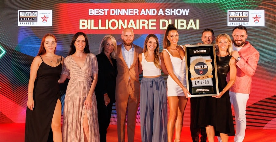 Billionaire Dubai What's On Awards