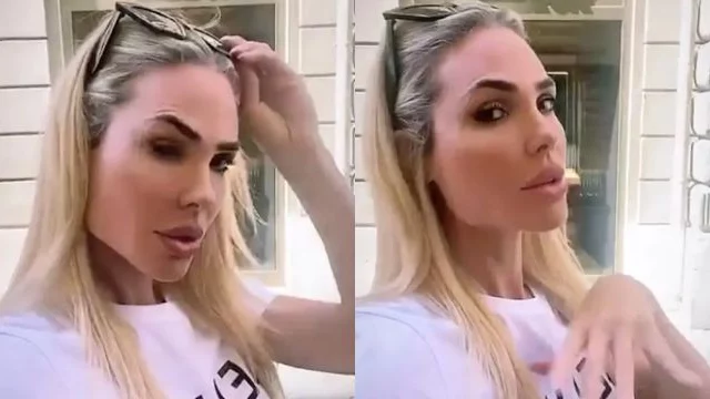 Ilary Blasi multata dopo il video davanti al negozio Rolex in cui prende in giro Totti