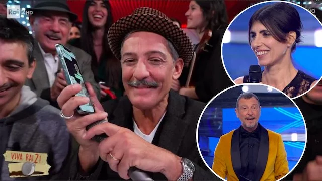 Fiorello fa sentire il brano di Giorgia a Sanremo (ma è uno scherzo)