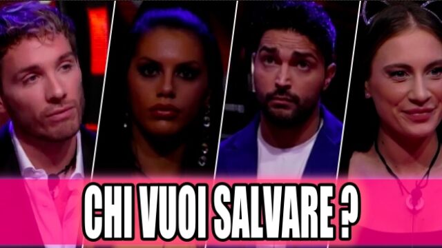 GF Vip 7 - Alberto, Antonella, Davide o Nikita, chi salvi? VOTA