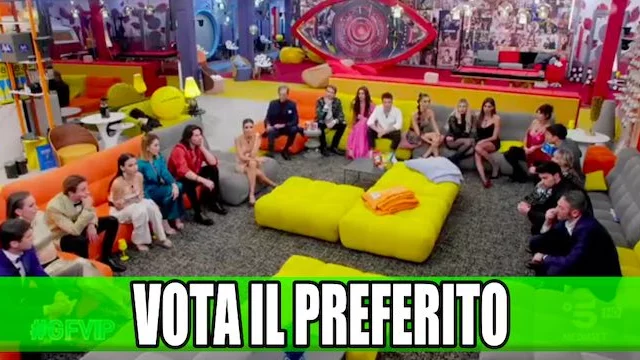 GF Vip 7, vota il tuo preferito della diciasettesima settimana