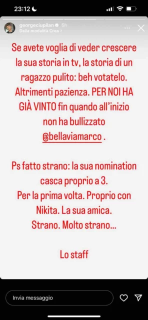 Instagram Stories - George Ciupilan - PARTE 3