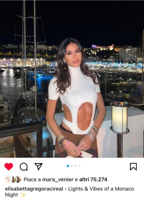 Elisabetta Gregoraci sexy a Monaco