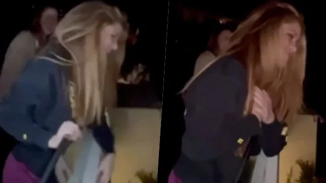 Shakira, alcuni fan le fanno una serenata sotto casa