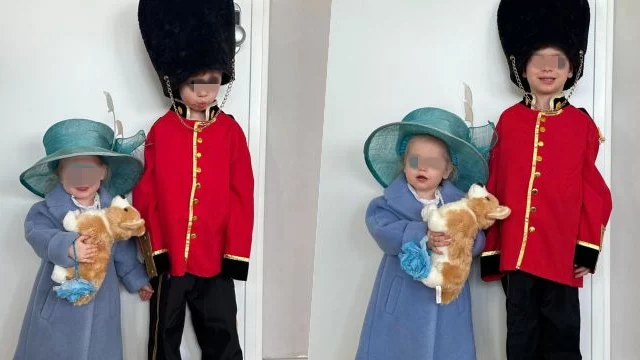 Ferragnez, gli originali costumi da Carnevale di Leone e Vittoria