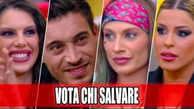 GF Vip 7 - Antonella, Antonino, Nikita e Oriana, chi salvi? VOTA