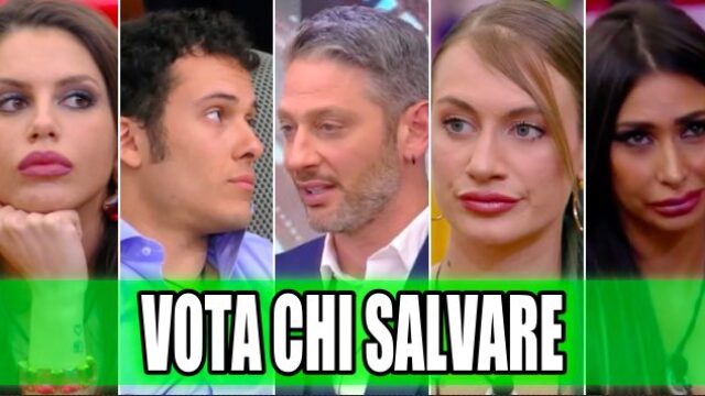 GF Vip 7: Antonella, Edoardo, Nikita, Sarah o Tavassi, chi salvi?