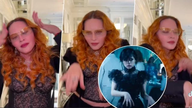 Madonna fan di Mercoledì ripropone il balletto su TikTok