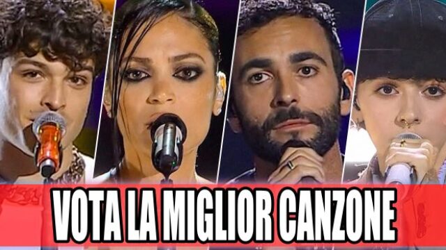 Sanremo 2023, vota la miglior canzone della terza serata