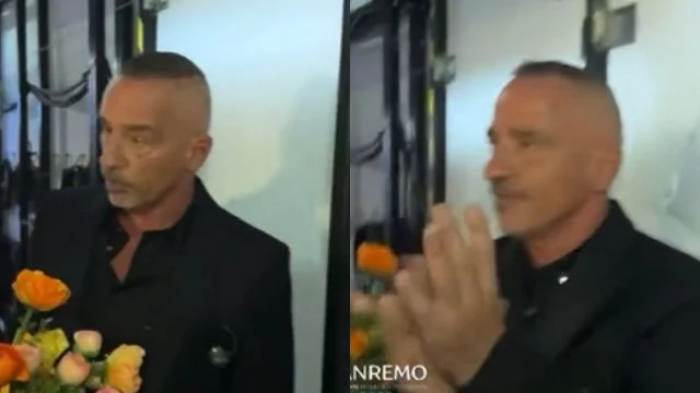 sanremo 2023 ultimo eros ramazzotti senza gobbo