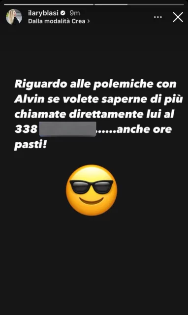 La foto di Ilary Blasi su Alvin