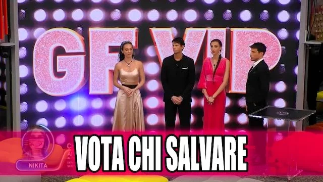 GF Vip 7 - Andrea, Daniele, Giaele o Nikita, chi vuoi salvare? VOTA