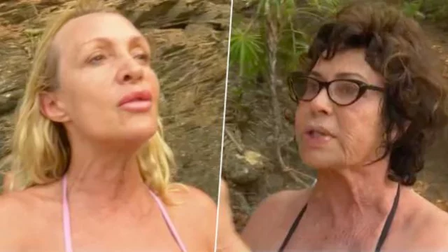 Corinne Clery, volano stracci con Fiore Argento a L'Isola: lo scontro