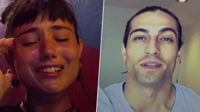 Damiano David invia a Pechino Express un video per Giorgia Soleri