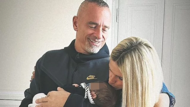 Michelle Hunziker ed Eros Ramazzotti insieme al nipote Cesare: la dolce foto