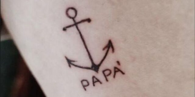 Il tatuaggio di Emma Marrone per il padre