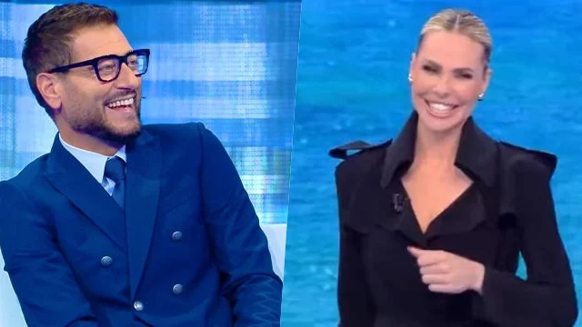 Enrico Papi fa una battuta su Totti in diretta che gela Ilary Blasi