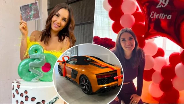 Elettra Lamborghini riceve come regalo un auto di lusso