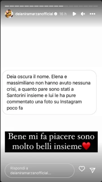 La segnalazione a Deianira Marzano