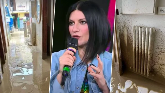 Laura Pausini, le foto della sede del fan club dopo l'alluvione