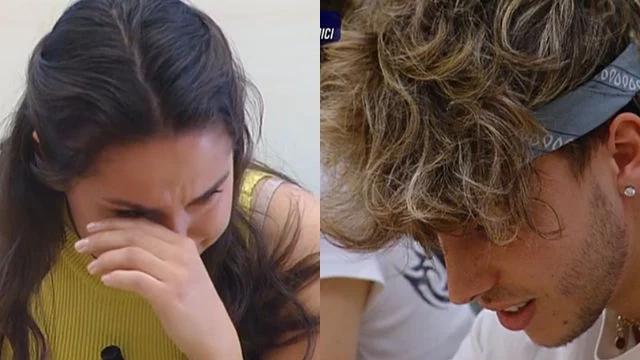 amici 22 benedetta in lacrime mattia