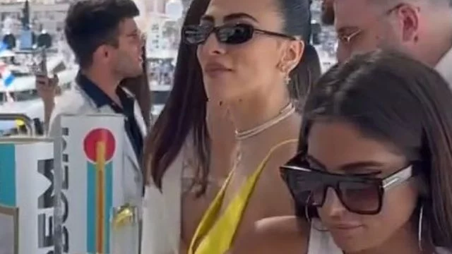 giulia salemi elisabetta gregoraci insieme evento organizzato fedez bibite