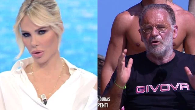 isola dei famosi 2023 discussione alessandro cecchi paone ilary blasi