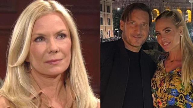 Katherine Kelly Lang commenta il divorzio di Totti e Ilary