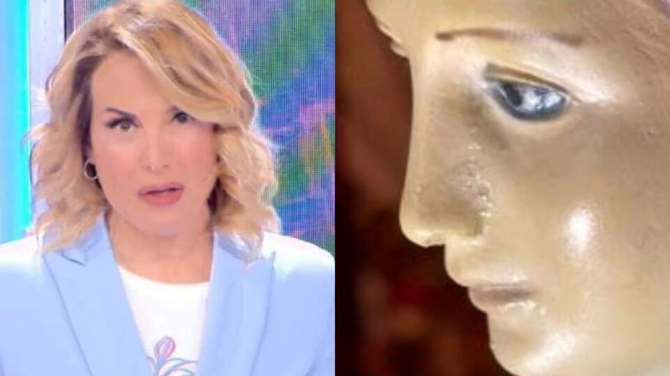 Pomeriggio Cinque La Madonna Di Trevignano Piange In Diretta