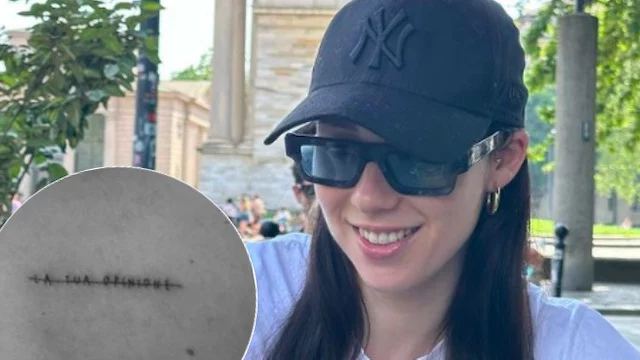 Aurora Ramazzotti fa un tatuaggio rivolto agli hater: il significato