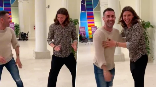 Cricca balla la coreografia di Bellissima con Joey Di Stefano