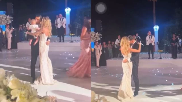 chiara nasti mattia zaccagni primo ballo matrimonio figlio thiago