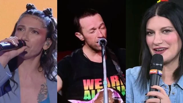 coldplay ringraziano pausini elisa