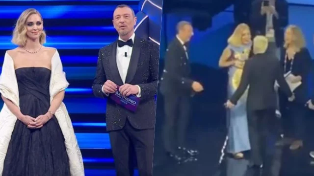 Amadeus commenta la lite Ferragnez e rivela se Chiara sarà a Sanremo 2024