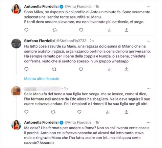 L'intervento dei genitori di Antonella Fiordelisi su Twitter