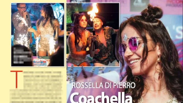 Rossella Di Pierro, Coachella Party per i trent'anni