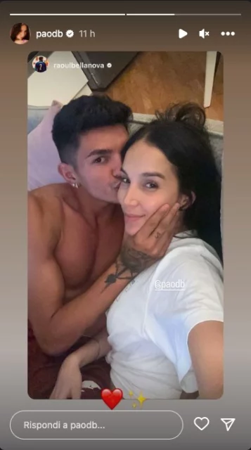 Storia Instagram di Raoul Bellanova e Paola Di Benedetto