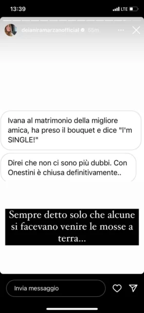 Le presunte parole di Ivana Mrazova sulla sua situazione sentimentale