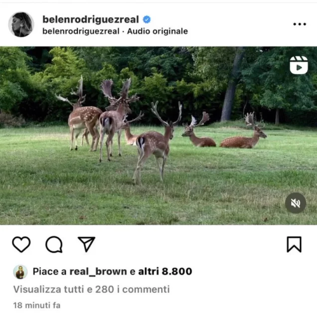 Il like di Emma Marrone al video di Belen