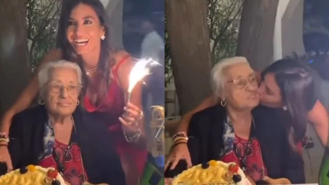 elisabetta gregoraci compleanno nonna