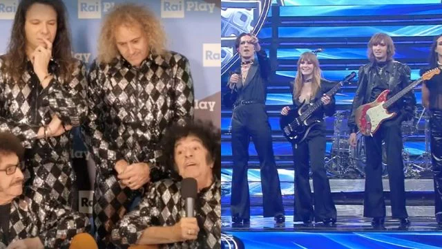 sanremo 2024 incontro maneskin cugini di campagna