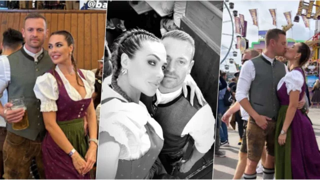 Ilary Blasi all'Oktoberfest insieme al compagno Bastian Muller