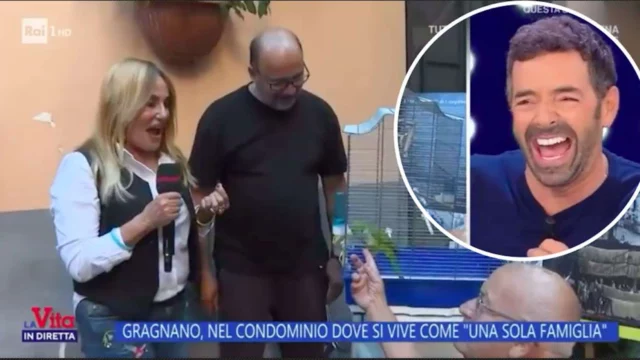 La Vita In Diretta, il video virale dell'inviata morsa da un pappagallo