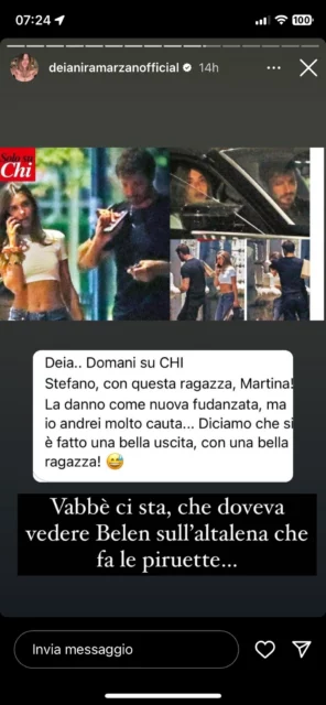 Stefano De Martino con la nuova fiamma?