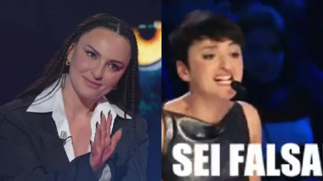 arisa momento basso simona ventura sei falsa