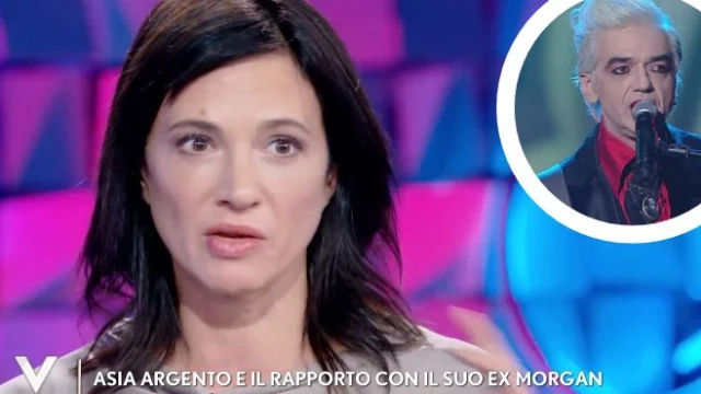 Asia Argento parla del suo rapporto con l'ex Morgan