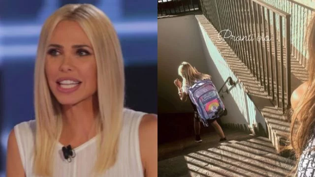 ilary blasi primo giorno scuola isobel quanto costa