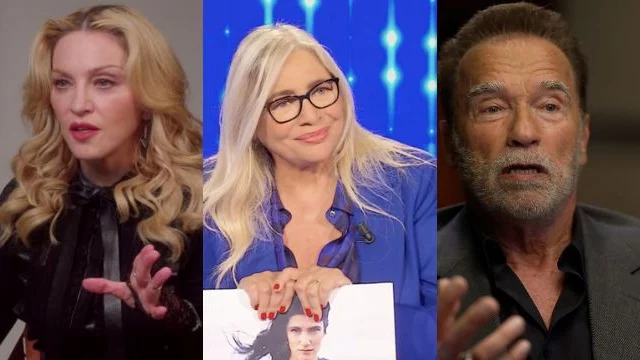 mara venier aneddoti madonna arnold schwarzenegger domenica in