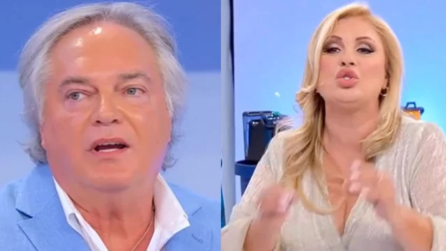 Uomini e donne Tina vs Elio, lei lo chiama 