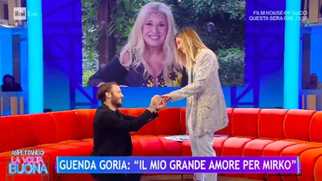 Guenda Goria si sposa! La proposta del fidanzato Mirko in TV